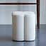 Light en Living Poef 38x38x45 cm NALANI bouclé crème