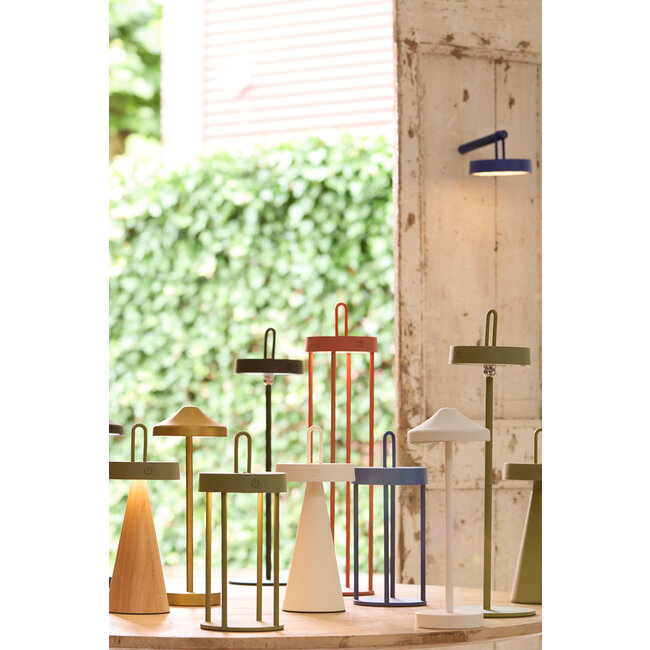 Light en Living Tafellamp LED Ø13x47 cm AMPEHA zwart