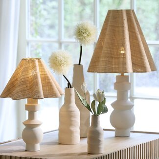 Light en Living Lampvoet Ø24x30 cm ESINO crème