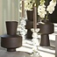 Light en Living Kaarsenhouder Ø9,5x34 cm ITINGA glas bubbel helder