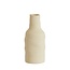 Light & Living Vaas deco Ø8,5x20 cm SESTO keramiek mat crème