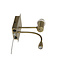 Light & Living Wandlamp+ledflex 20x11x35 cm REGINA antiek brons