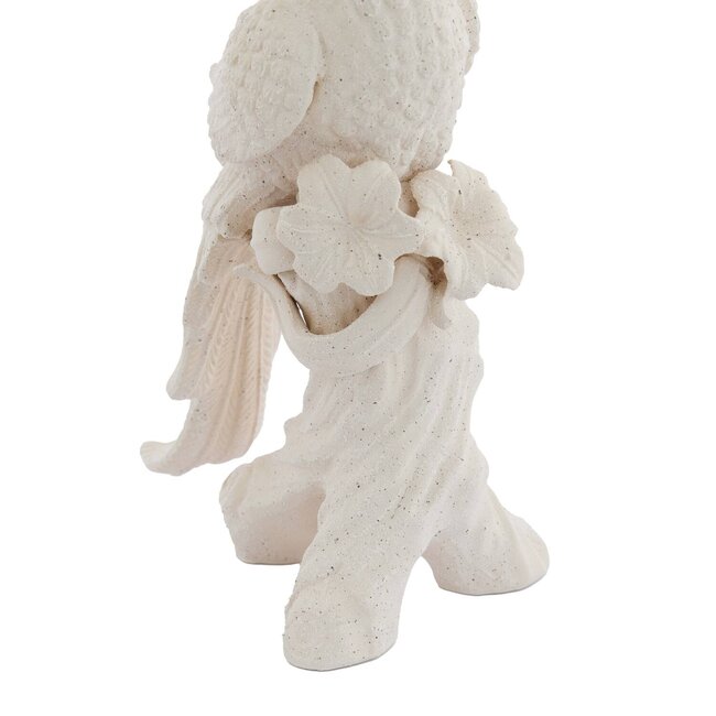 Light en Living Ornament 22,5x14x39 cm BIRD keramiek mat crème