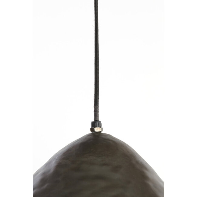 Light en Living Hanglamp Ø40x25 cm ELIMO donker bruin brons