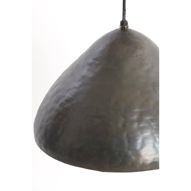 Light en Living Hanglamp Ø40x25 cm ELIMO donker bruin brons