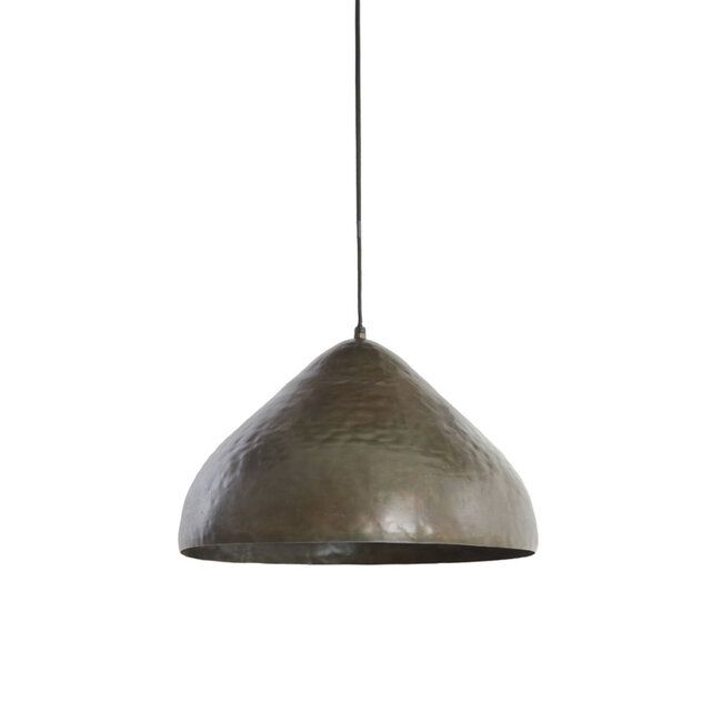 Light en Living Hanglamp Ø40x25 cm ELIMO donker bruin brons
