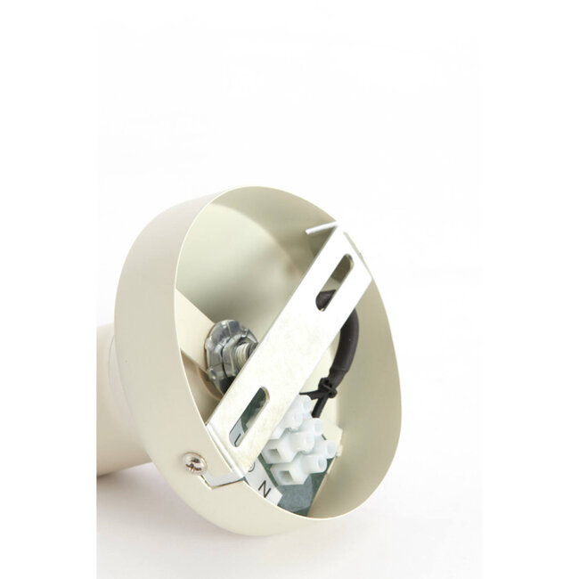 Light en Living Elektra voor plafonnière Ø10x8,5 cm ZARINA crème