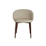 Light en Living Eetkamerstoel 57x56x74 cm ALUKO crème+bruin