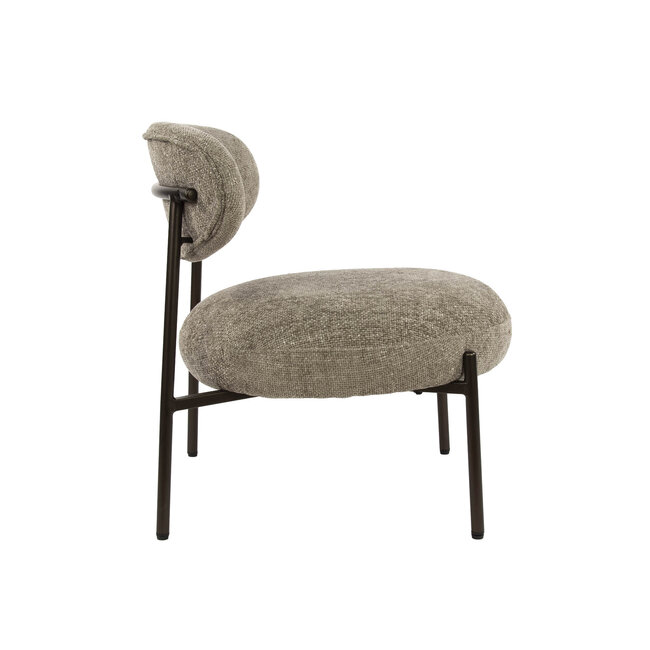 WoonStijl Fauteuil Round -   Tissee cargo zandkleur