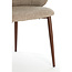 Light en Living Eetkamerstoel 57x56x74 cm ALUKO licht bruin+bruin