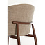 Light en Living Eetkamerstoel 57x56x74 cm ALUKO licht bruin+bruin