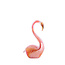 Light en Living Ornament 13x8x20 cm SWAN glas oranje