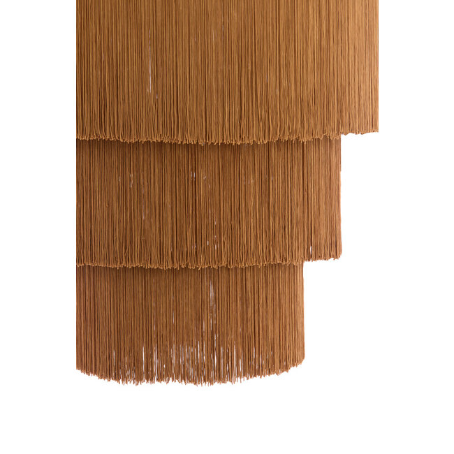 Light en Living Hanglamp 3L Ø45x50 cm MALAIKA bruin