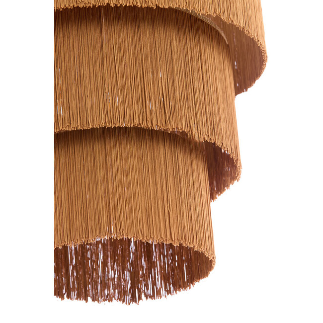 Light en Living Hanglamp 3L Ø45x50 cm MALAIKA bruin