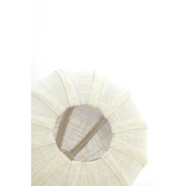 Light en Living Hanglamp 7L Ø53x34 cm TUFIA linnen crème