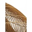 Light en Living Hanglamp 54x52,5x30,5 cm JANZUR rattan donkerbruin
