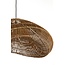 Light en Living Hanglamp 54x52,5x30,5 cm JANZUR rattan donkerbruin