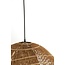 Light en Living Hanglamp 54x52,5x30,5 cm JANZUR rattan donkerbruin