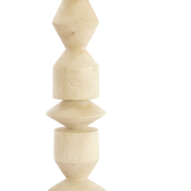 Light en Living Lampvoet Ø15x53 cm EDIE hout mat naturel