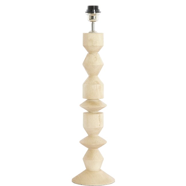 Light en Living Lampvoet Ø15x53 cm EDIE hout mat naturel