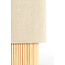 Light en Living Tafellamp 30x20x45 cm LASLO hout natural+linnen naturel