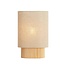 Light en Living Tafellamp 30x20x45 cm LASLO hout natural+linnen naturel