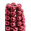 Light en Living Vaas deco Ø16x24,5 cm BUTANG keramiek metallic rood