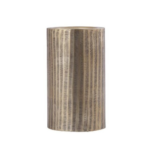 PTMD Kandelaar Jowad Antique Gold alu sheet  rib S