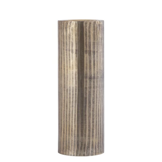 PTMD Kandelaar Jowad Antique Gold alu sheet  rib L