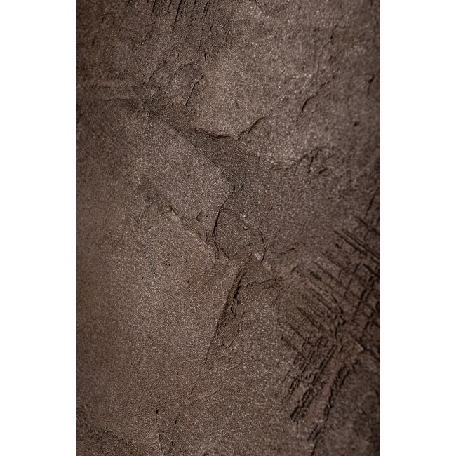 PTMD Schilderij Kemp Brown canvas rough round L