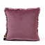 PTMD Kussen Linde Burgundy faux fur square S