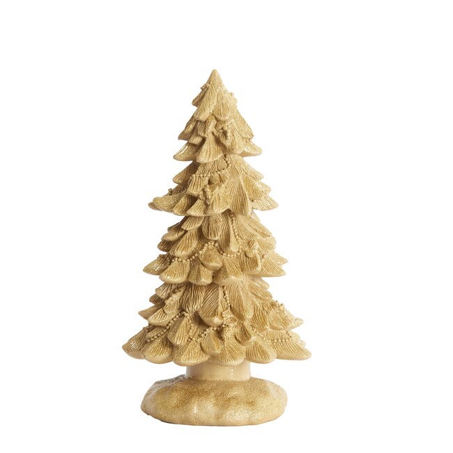 Light en Living Ornament Ø13X25 cm CHRISTMAS TREE goud