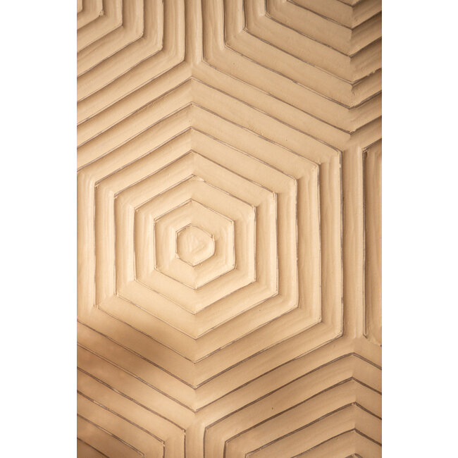 PTMD Wandpaneel Elasah hexagon creme