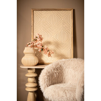 PTMD Wandpaneel Elasah hexagon creme