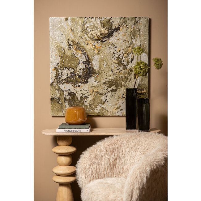 PTMD Wandpaneel Eaven Green marmer look glas mozaïek