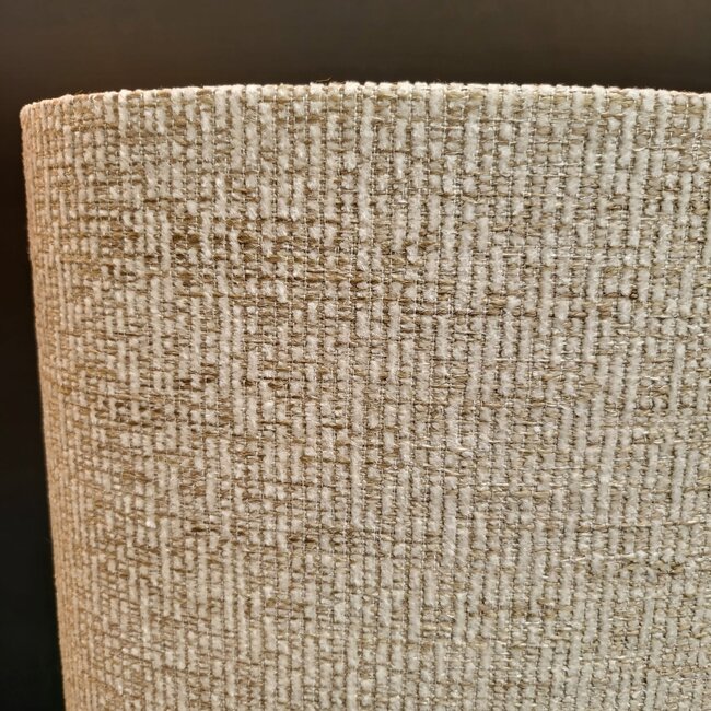 Light en Living Kap ovaal recht smal hoog 45-21-32 cm RIF  zand