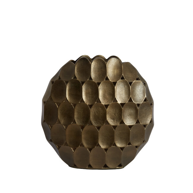 Light en Living Vaas deco 40X11X41 cm ORLAN goud