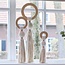 Light en Living Ornament Ø11x47 cm YAVIZA crème+raffia naturel
