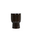 Light en Living Sidetable Ø34,5X45 cm JUNTO keramiek donkerbruin