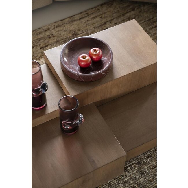 Eleonora Salontafel Quinten rechthoekig - bruin