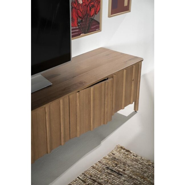 Eleonora TV meubel Jake 6 drs. - bruin