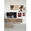 Eleonora TV meubel Jake 6 drs. - bruin