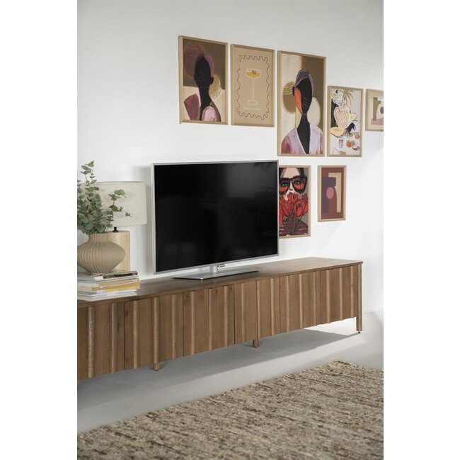 Eleonora TV meubel Jake 6 drs. - bruin