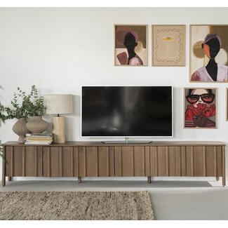 Eleonora TV meubel Jake 6 drs. - bruin