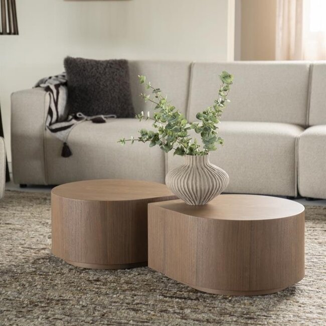 Eleonora Bijzettafel Jules - lichtbruin