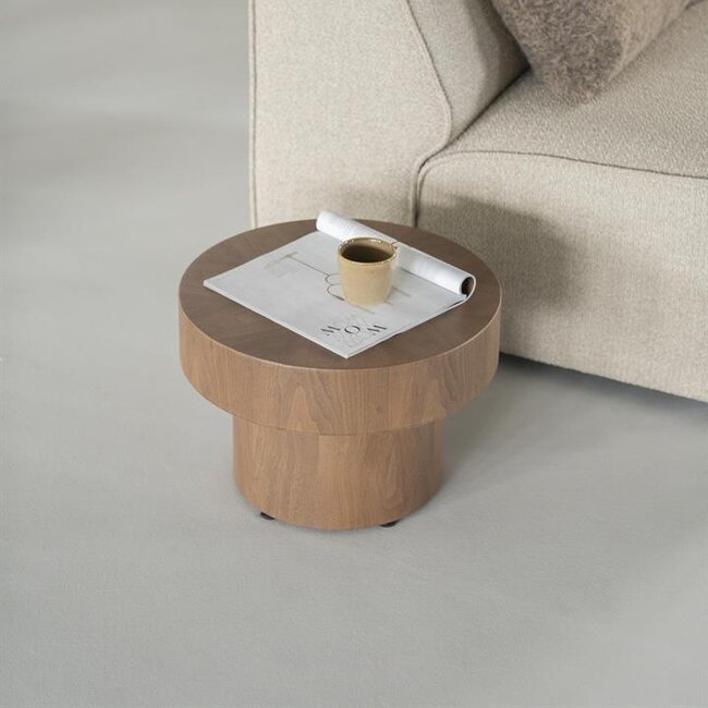 Eleonora Bijzettafel Bobbie - lichtbruin