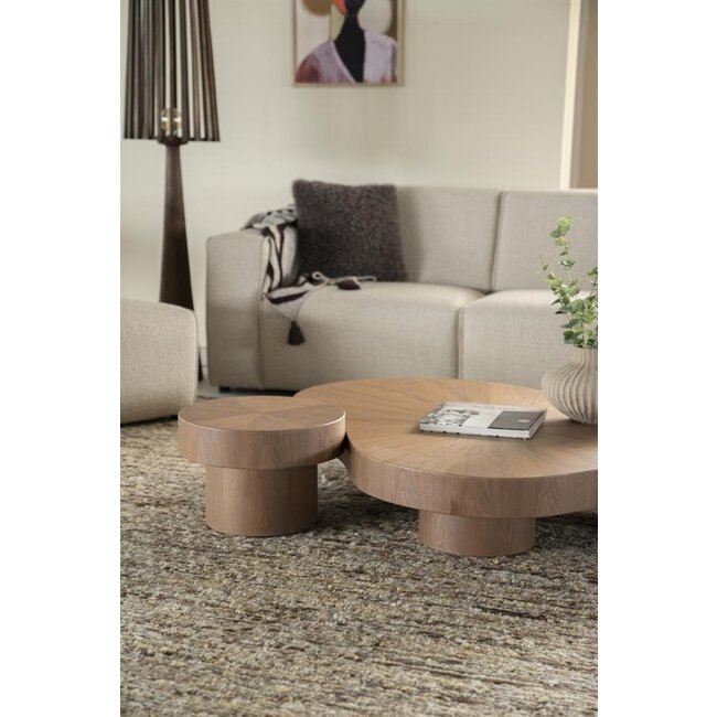 Eleonora Bijzettafel Bobbie - lichtbruin