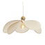 Light en Living Hanglamp Ø60x30 cm LAVRIRIA natural+hout