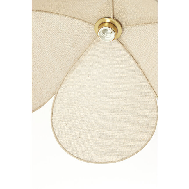 Light en Living Hanglamp Ø50x28 cm LAVRIRIA natural+hout