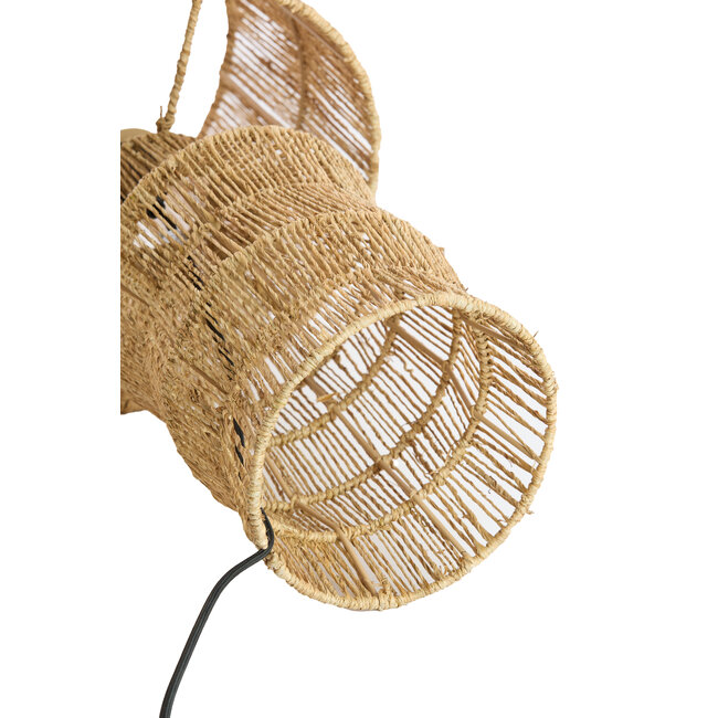 Light en Living Tafellamp Ø28x56 cm TIDEA jute natural